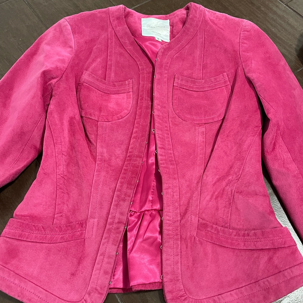 Tracy Reese Fuchsia Stylish Blazer
